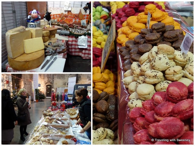 "Kiwanis charity Christmas market at Frères Prêcheurs church in Arles"