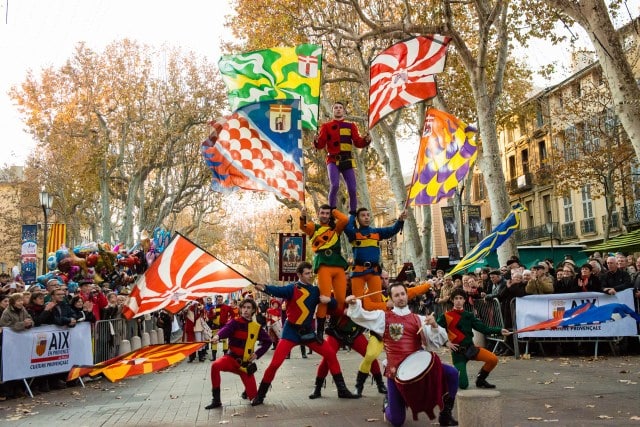 "Bravade Calendale in Aix-en-Provence Photo Credit: Philippe Nou"