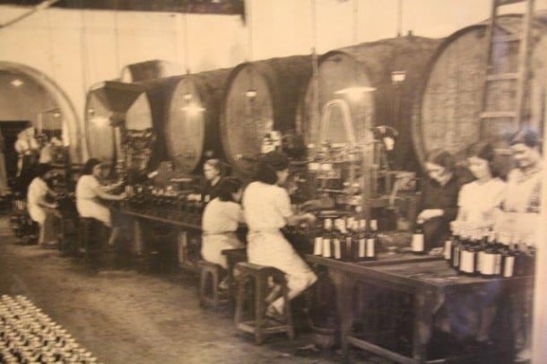 Antique photo of Jose Maria Da Fonseca Winery 