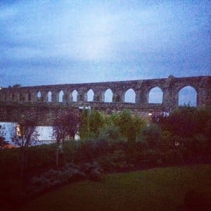 Agua de Prata Aqueduct in Évora
