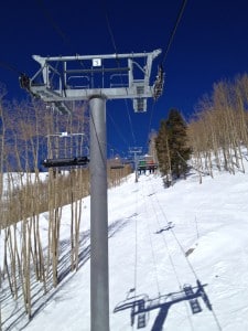 Up into the Vail air