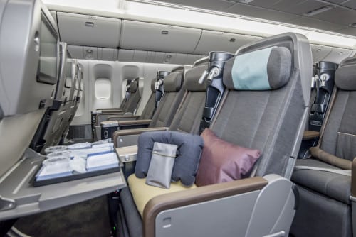 Premium economy class