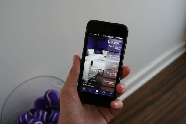 Starwood Preferred Guest app (Photo: Starwood)