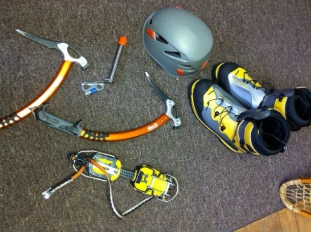 Ice climbing equipment