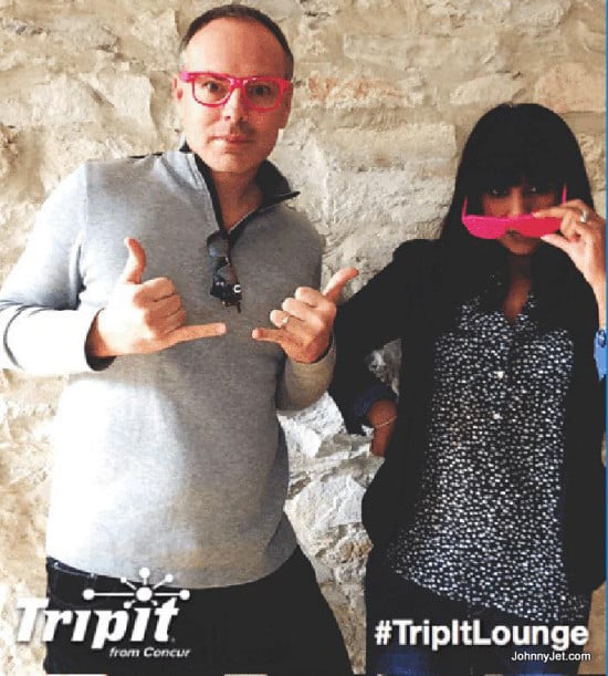 In the TripIt Lounge at SXSW