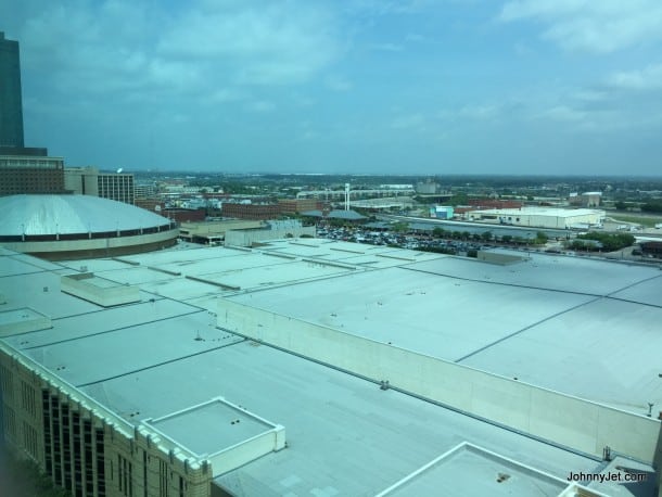 View from Omni Hotel Fort Worth 