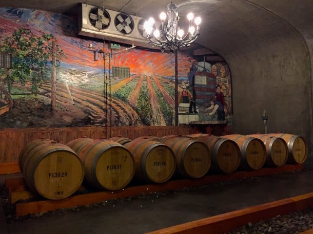 Cool Pepper Bridge barrel room