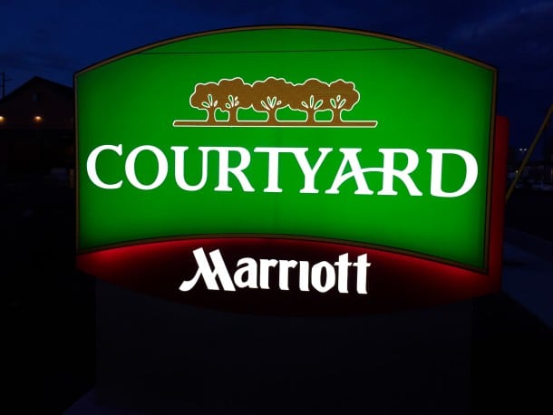 It's a Courtyard Marrriott