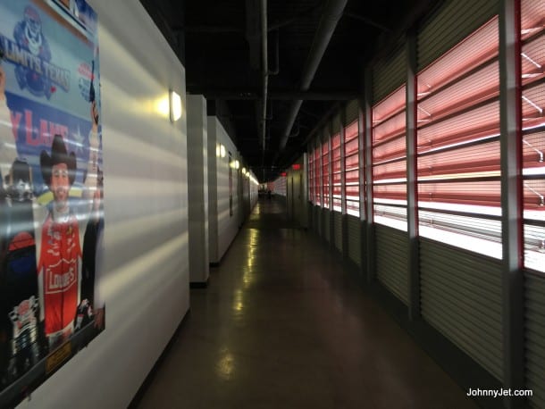 Hallway to Suites at Texas Motor Speedway for NASCAR’S Duck Commander 500 
