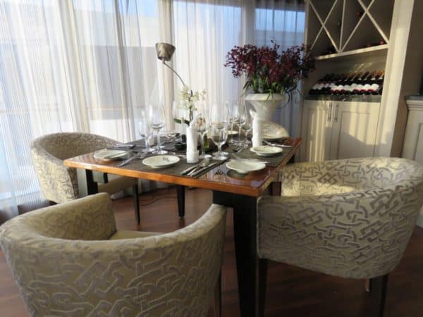 Chef's Table aboard the AmaCerto