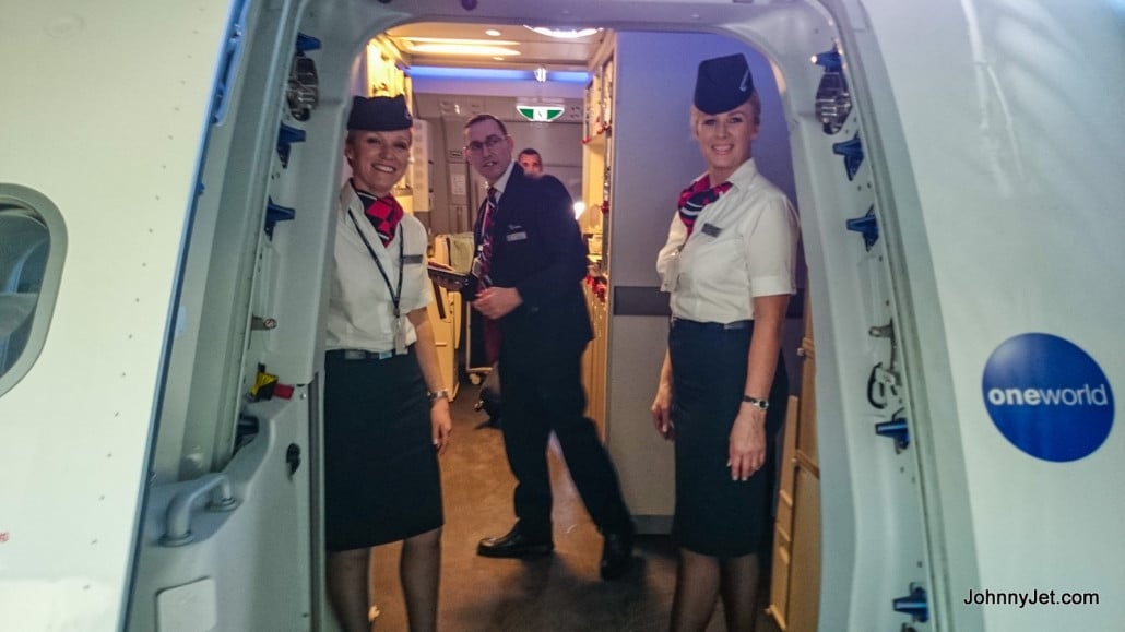 British Airways flight attendants