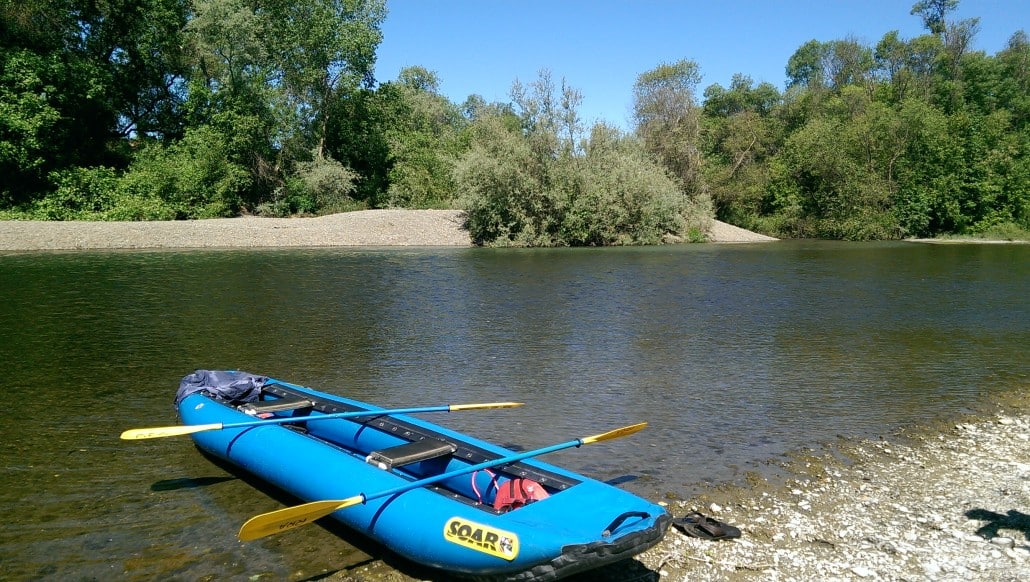 Russian River canoeing