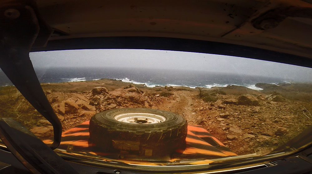 Off-roading in Aruba