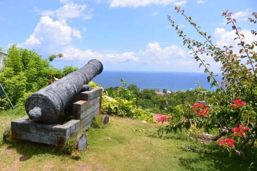 View from our Butler Village Oceanview One Bedroom Poolside Villa Suite