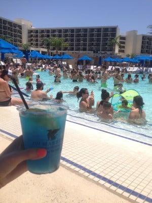Perfect day for the pool and a cocktail