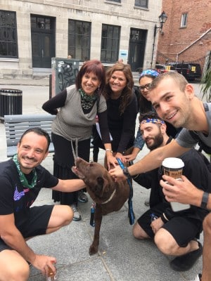 Dog-friendly old Montreal