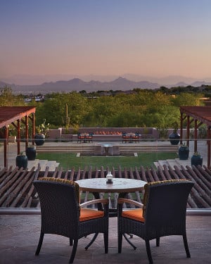 The Onyx patio