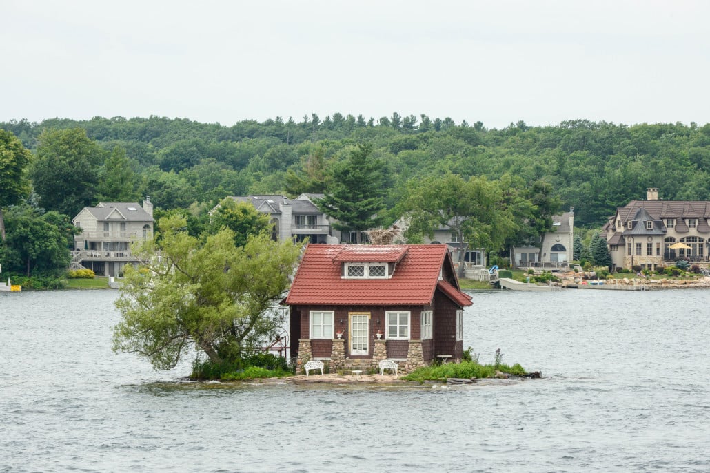 What constitutes an island? Its land mass must be above water 365 days a year and support at least one tree.
