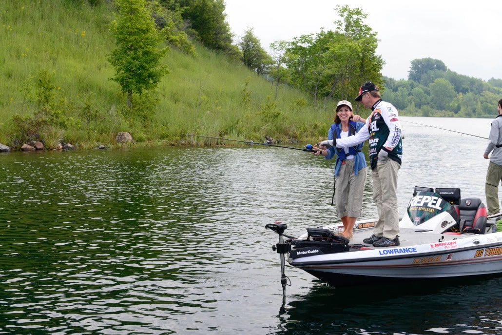 The Governor's Bassmaster Challenge: going well!