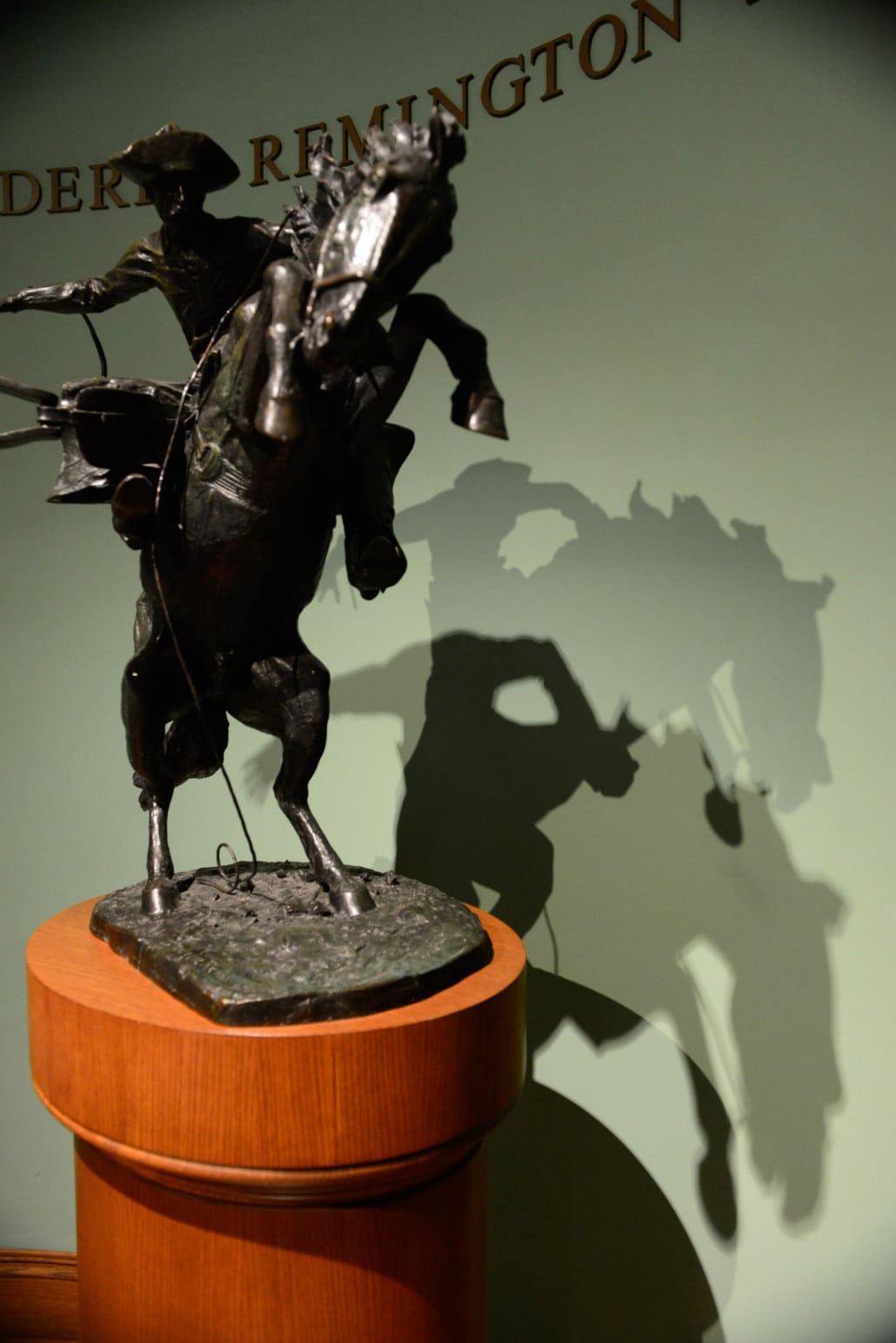 Original work at the Frederic Remington Art Museum in Ogdensburg, NY