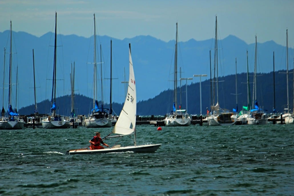 On Flathead Lake (Credit: Bill Rockwell)