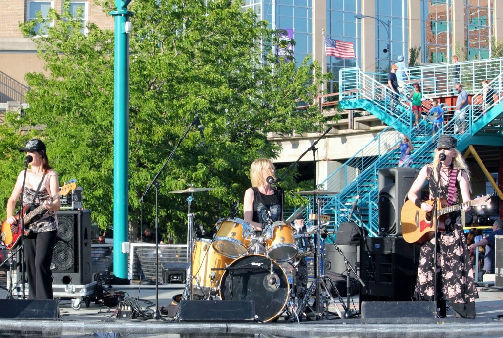 Band performing at Missoula's Celtic Festival (Credit: Bill Rockwell)