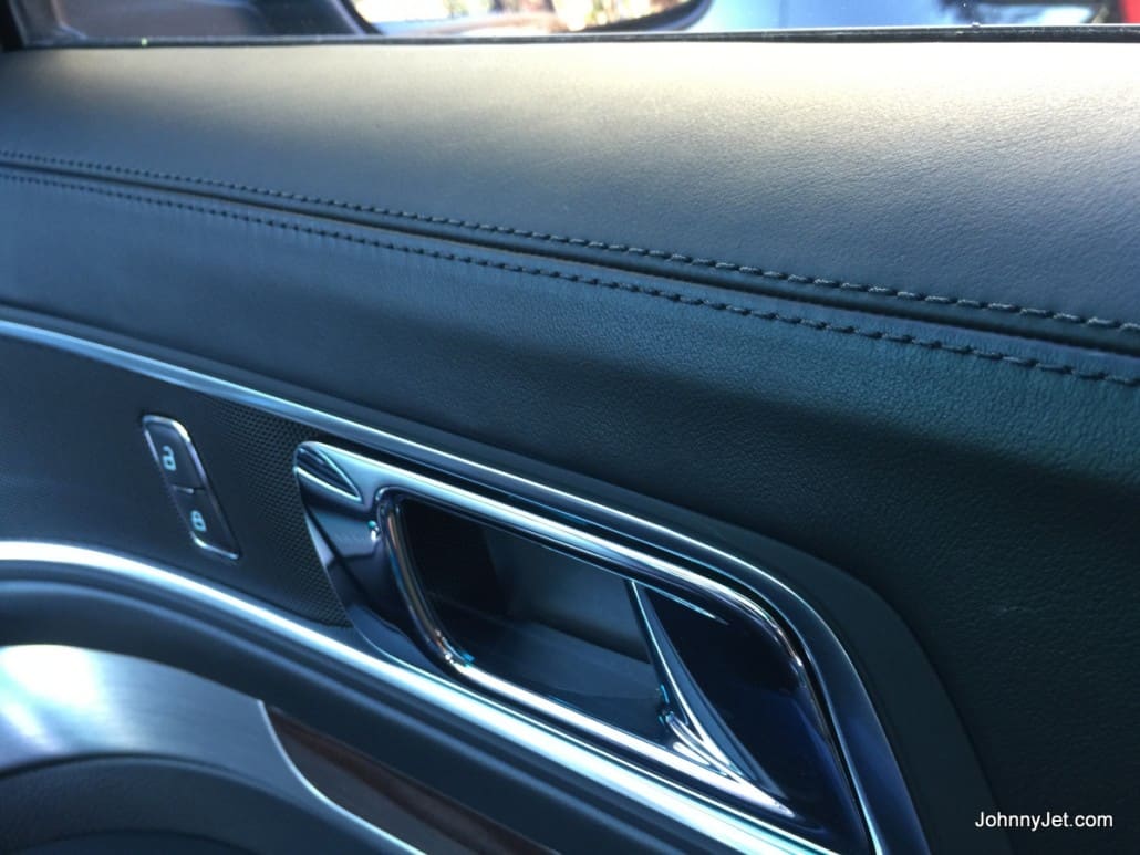 Ford’s 2016 Explorer Platinum leather interior