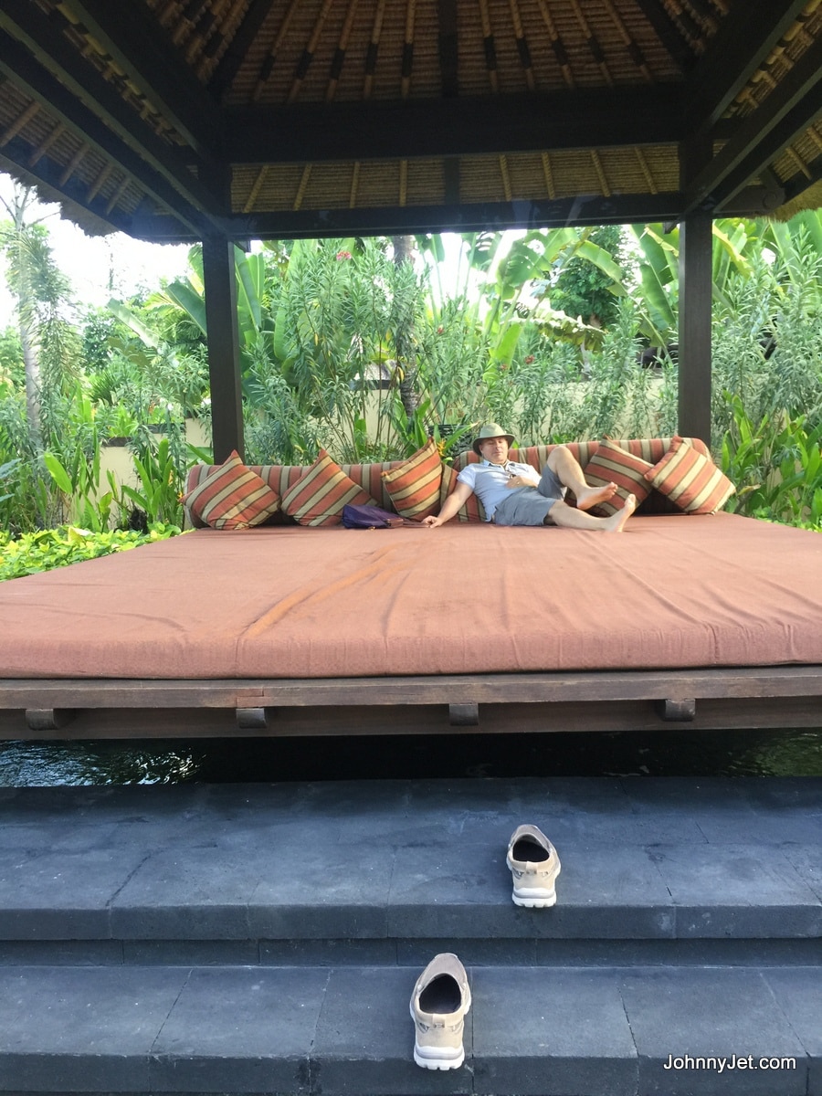 Day bed at St Regis Bali 