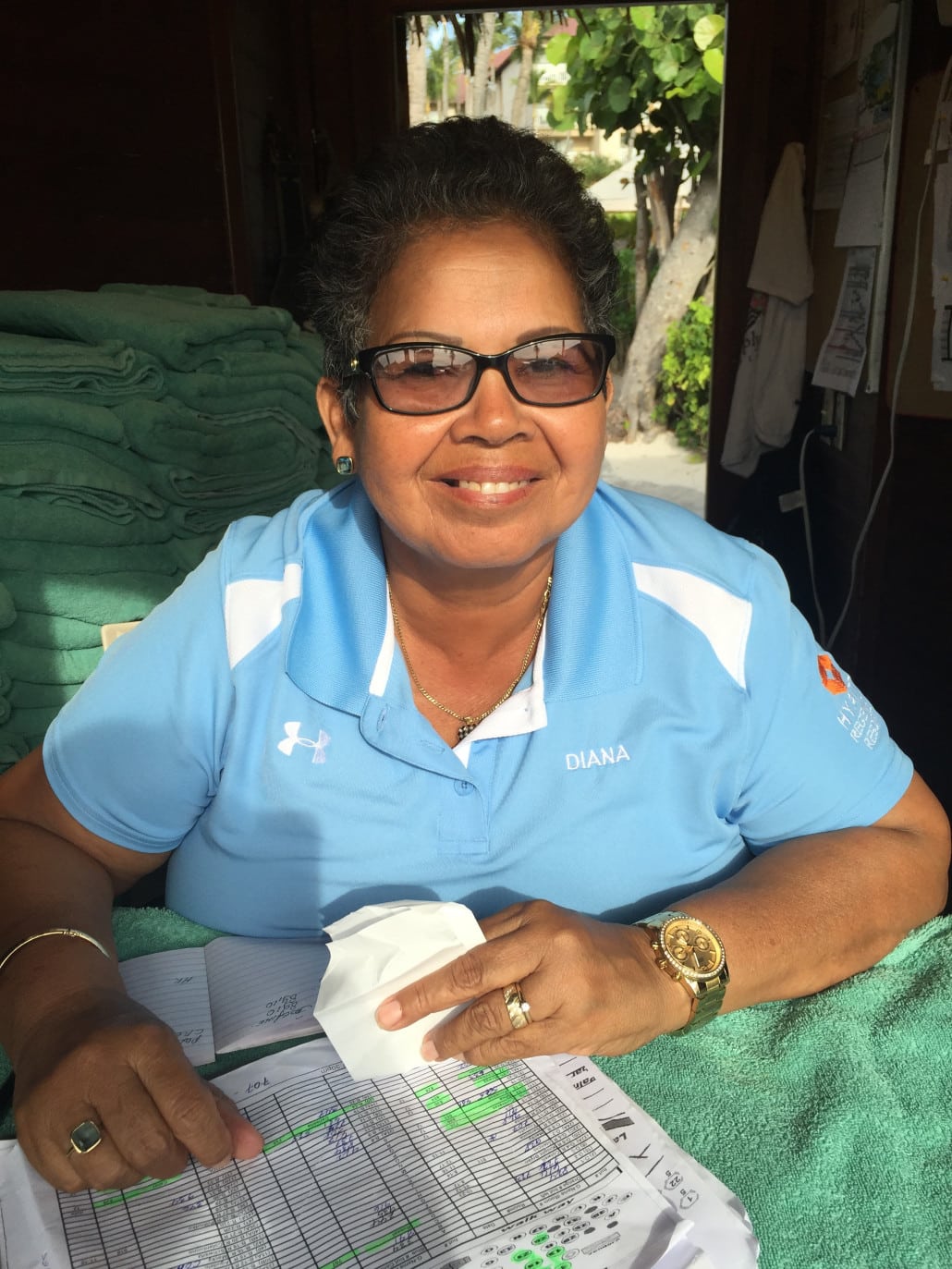 An Aruban smile