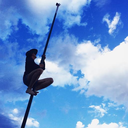Pole climb (Credit: Trishna Patel)