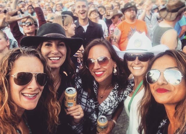 Taking in the music at the Stampede Roundup (Credit: Trishna Patel)