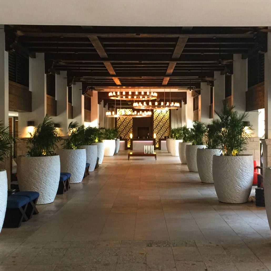 Lobby of the Hyatt Regency