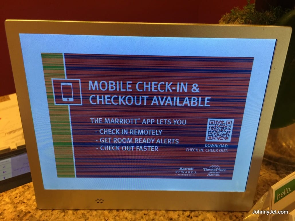 TownePlace Suites Mobile Check-In