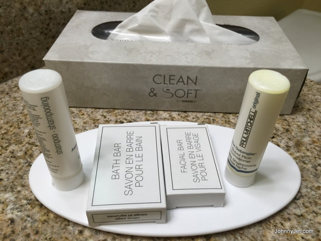 TownePlace Suites Paul Mitchell toiletries
