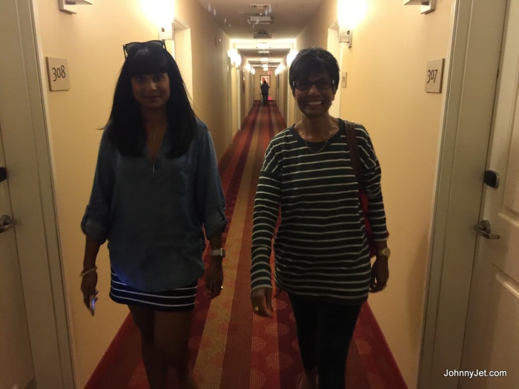 My wife and mother-in-law at TownePlace Suites Carlsbad 