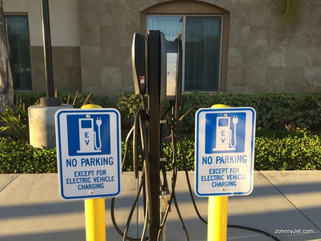 TownePlace Suites Electric Vehicle Parking