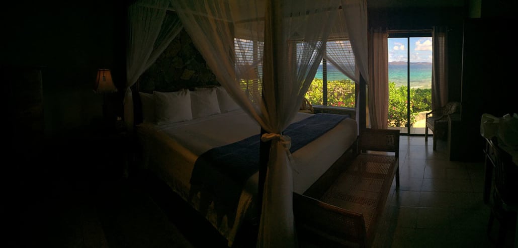 Canopy bed at Surfsong