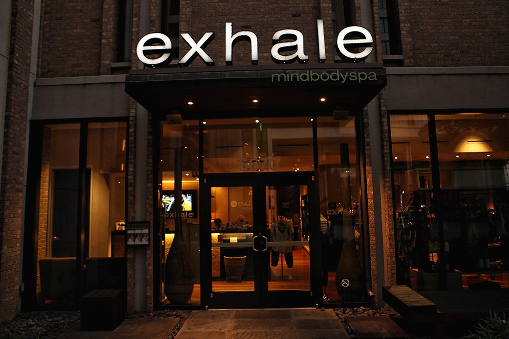 Exhale spa at The Highland Dallas