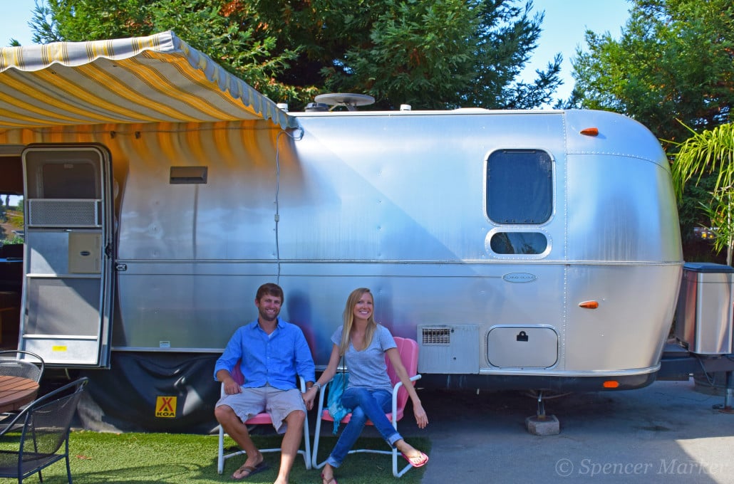 In front of our Airstream