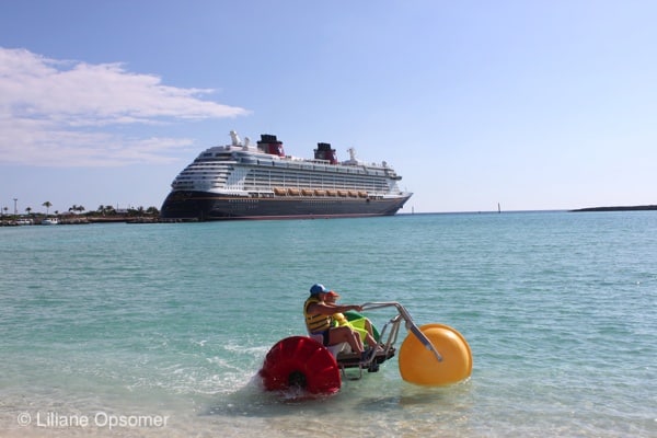 Disney Dream at Castaway Cay, Disney's private piece of Bahamian paradise