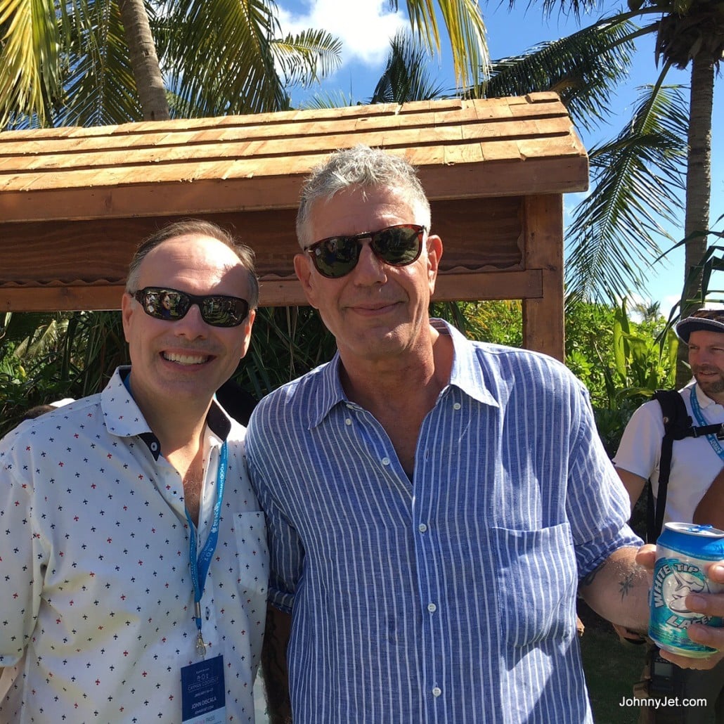 Anthony Bourdain at the 2016 Cayman Cookout