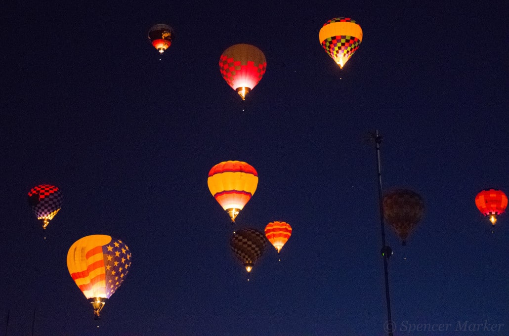 Dawn Patrol at the Albuquerque Balloon Fiesta