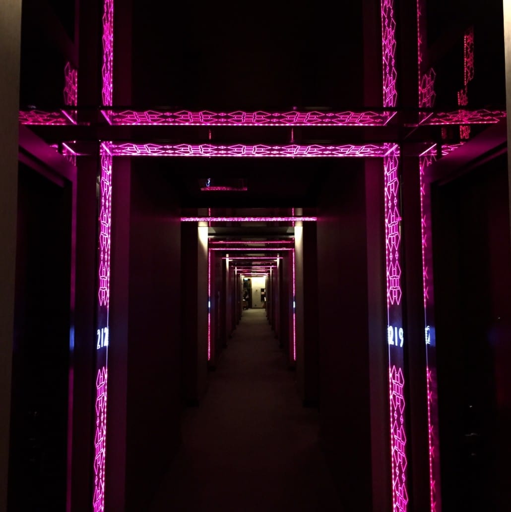 Hallway at The W