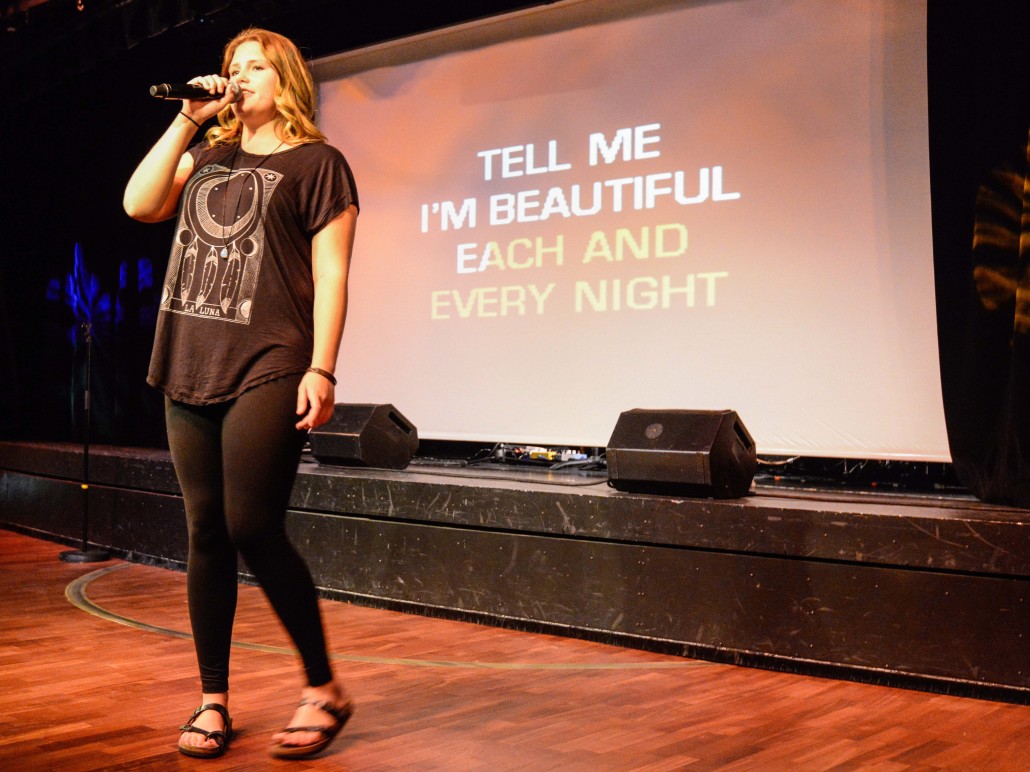 Karaoke almost always brought in a full-house in the evenings