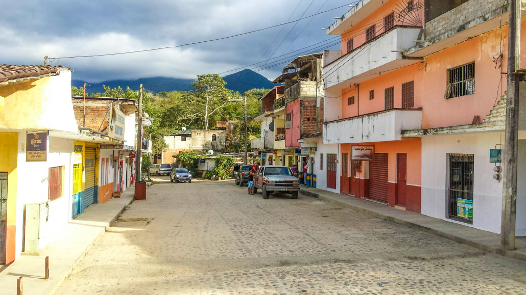 Town of Boca de Tomatlan