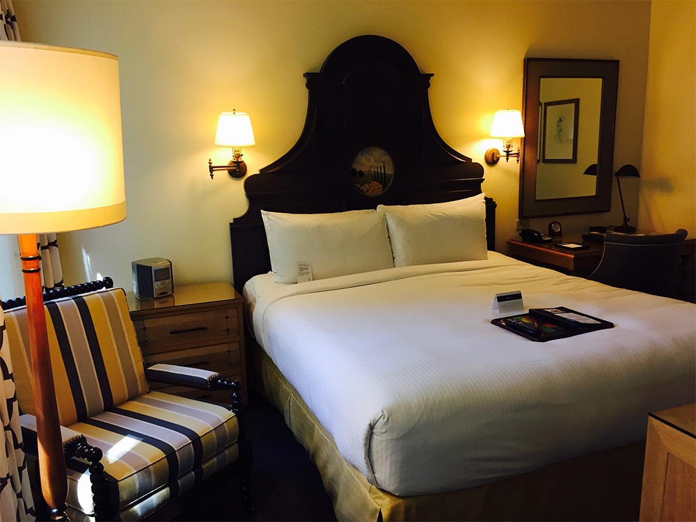 My room at The Fairmont Sonoma Mission Inn & Spa