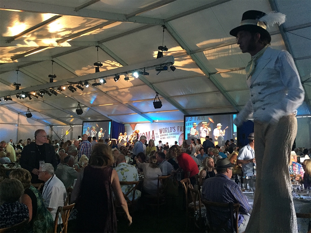 Sonoma Harvest Wine Auction at Chateau St. Jean