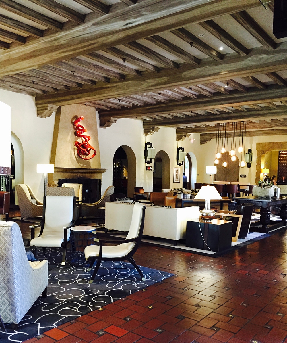 Lobby at The Fairmont Sonoma Mission Inn & Spa