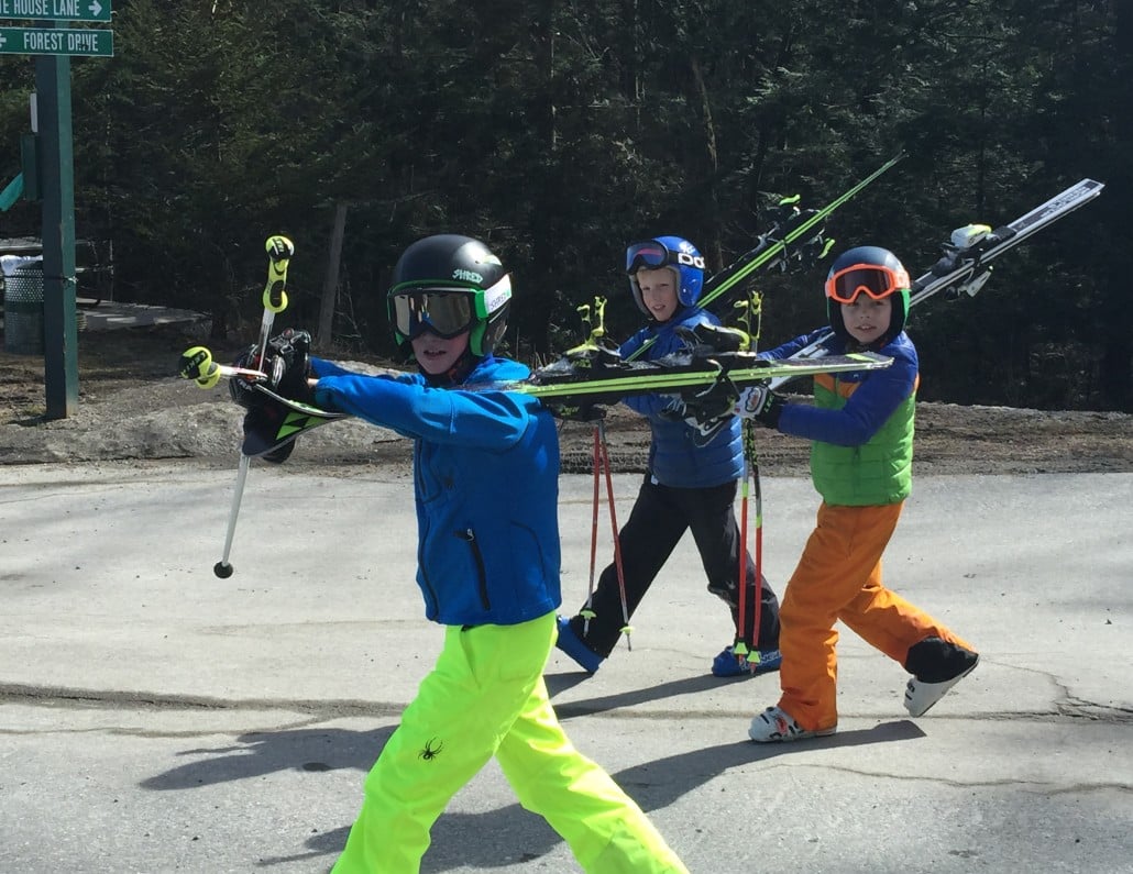 Sugarbush's happy skiers 