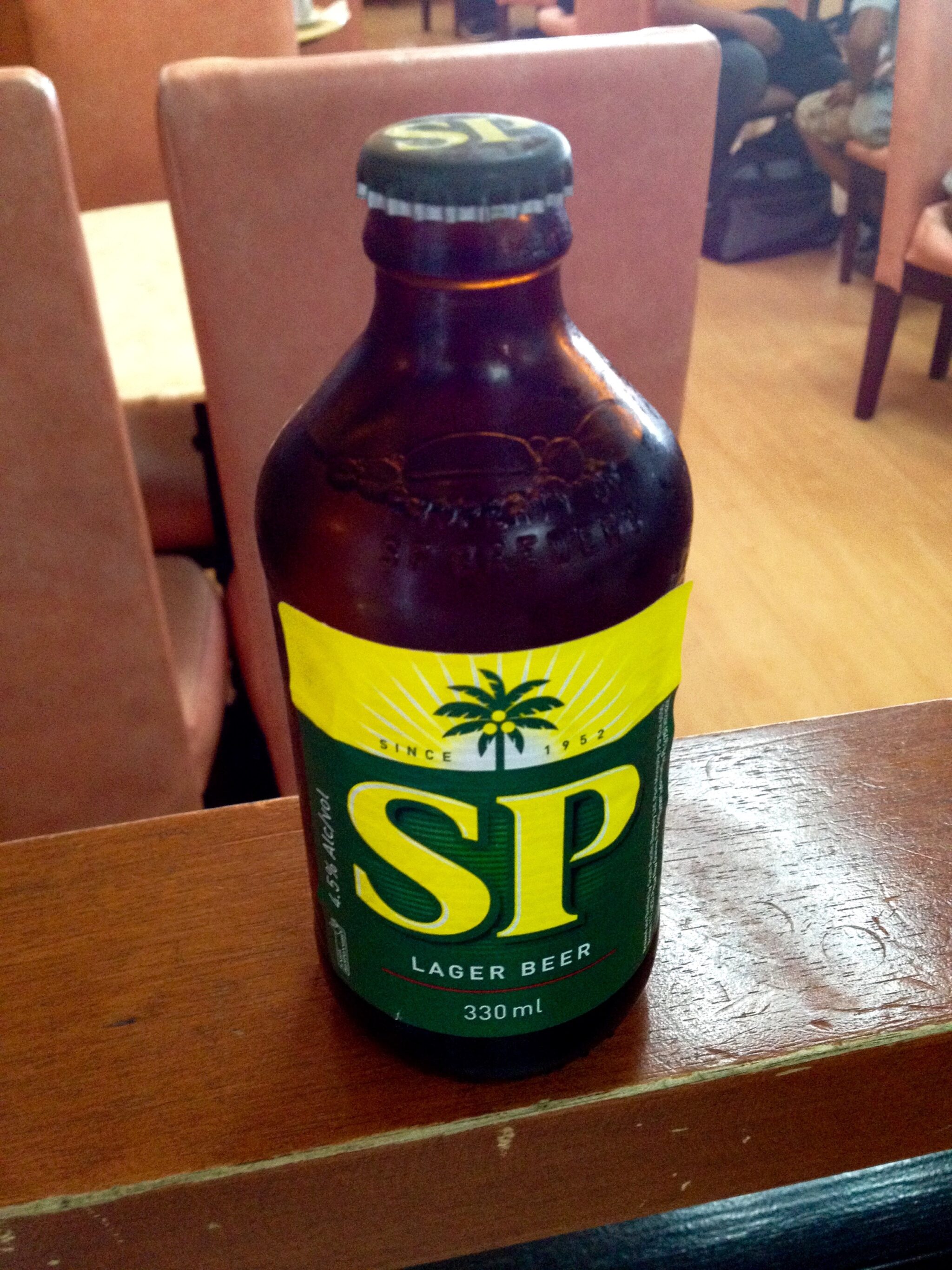 Gotta have an SP (South Pacific) beer